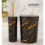 سطل و فرچه ماربل