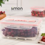 ظرف چهارقفل صنعت 4.5 لیتر
