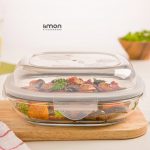 ظرف شیشه ای سرو و نگهداری 1.250 لیتر
