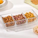 اردوخوری شیشه ای سه خانه