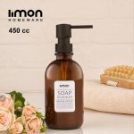 جامایعی گرد شیشه ای قهوه ای