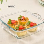 تابه شیشه ای چهارگوش 2 لیتر