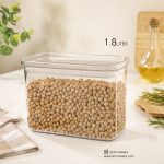 بانکه رویال مستطیل درب شفاف متوسط