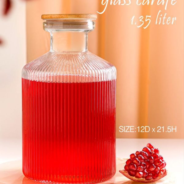 تنگ آب 1.35 لیتر درب چوبی