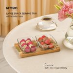 اردوخوری بزرگ 2 عددی پایه چوبی