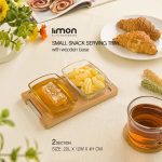 اردوخوری کوچک 2 عددی پایه چوبی