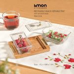 اردوخوری مستطیل 2خانه پایه چوبی