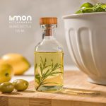 بطری 130 میلی لیتر درب چوبی