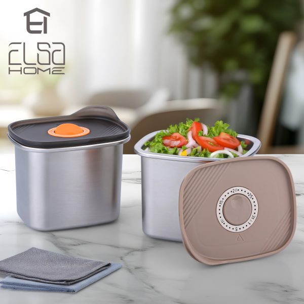 فرش باکس (fresh box) استیل مستطیل