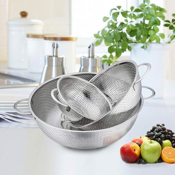 آبکش استیل پانچ 6 عددی