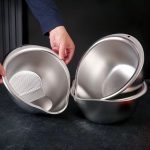 آبکش برنج استیل - Image 3