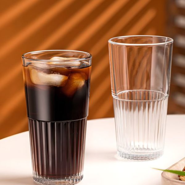 لیوان شیشه ای 410 سی سی 2 عددی
