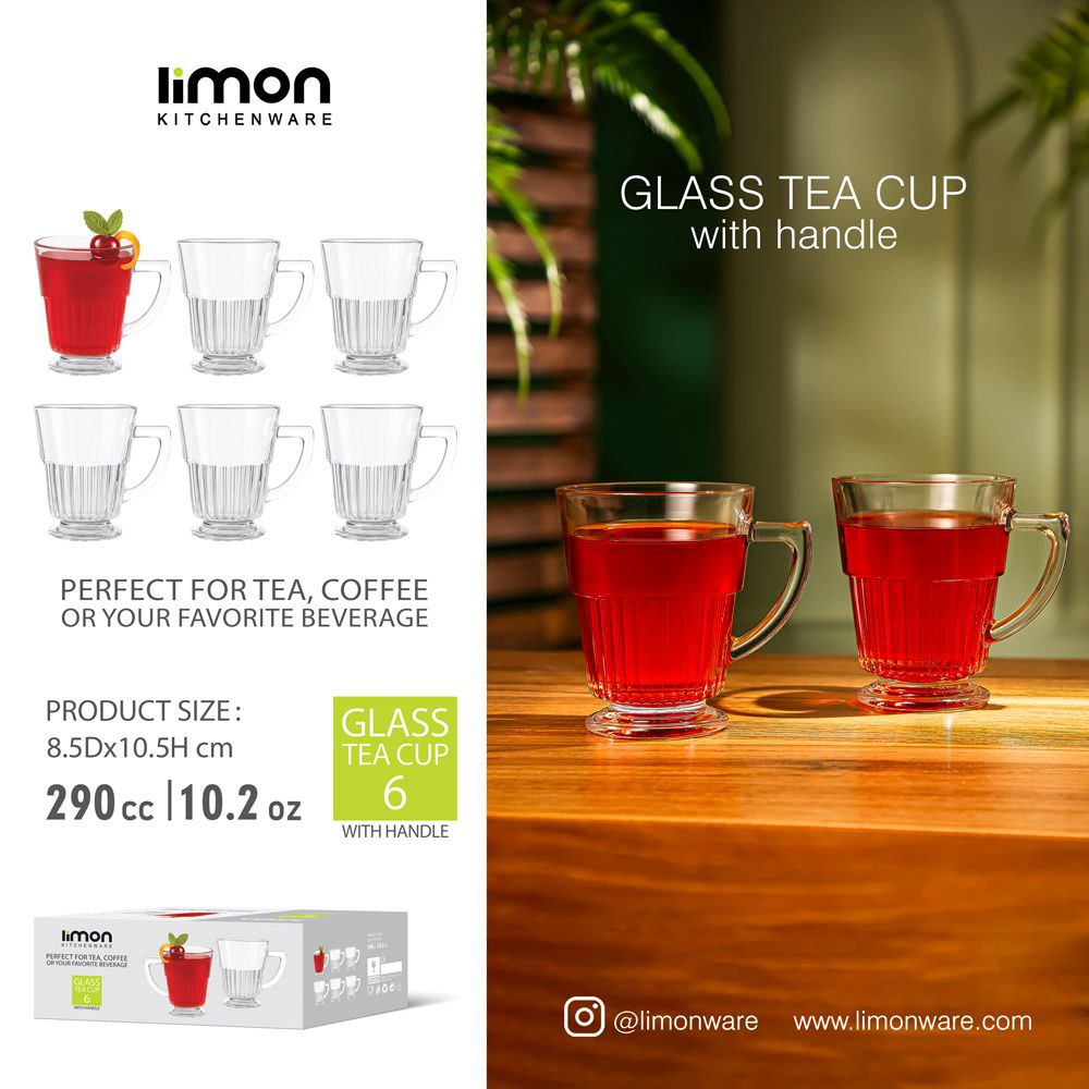 IMG_20251218_130012_678 لیوان شیشه ای پایه دار شیاردار 290 سی سی - Image 1